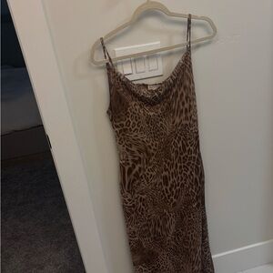 See You Monday Animal Print Dress